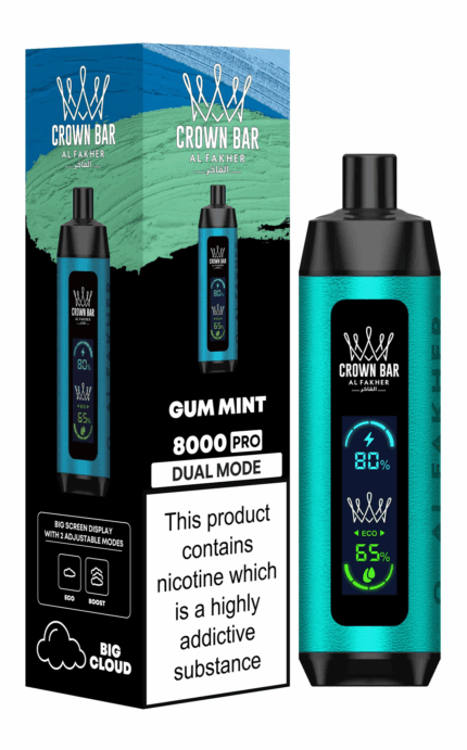 Al Fakher Pro Crown Bar 8000 Puffs Disposable Vape (Dual Mode)