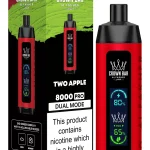 Al Fakher Pro Crown Bar 8000 Puffs Disposable Vape (Dual Mode) - Image 9