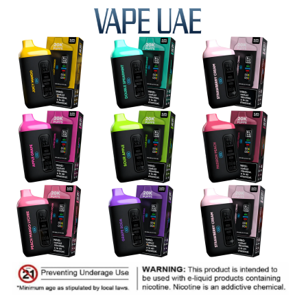 BLVK Bar 20000 Puffs Disposable Vape in Dubai