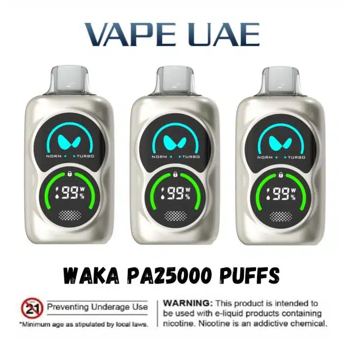 Waka PA25000 Puffs 50mg Disposable Vape In Dubai