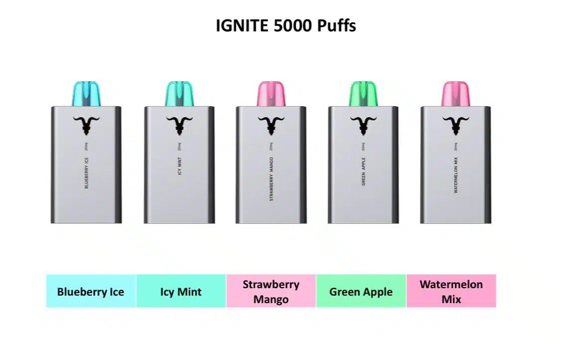 Ignite V50 Disposable 5000 Puffs In Dubai