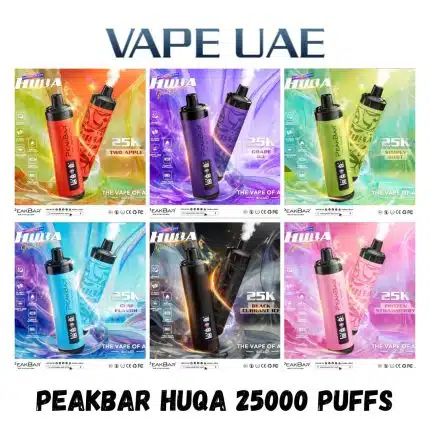 Peak Bar 25000 Puffs DTL Disposable Vape In Dubai