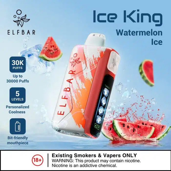 Elf Bar Ice King 30000 Puffs Disposable Vape In Dubai