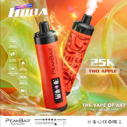 Peak Bar 25000 Puffs DTL Disposable Vape In Dubai