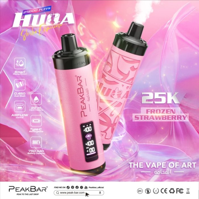 Peak Bar 25000 Puffs DTL Disposable Vape In Dubai