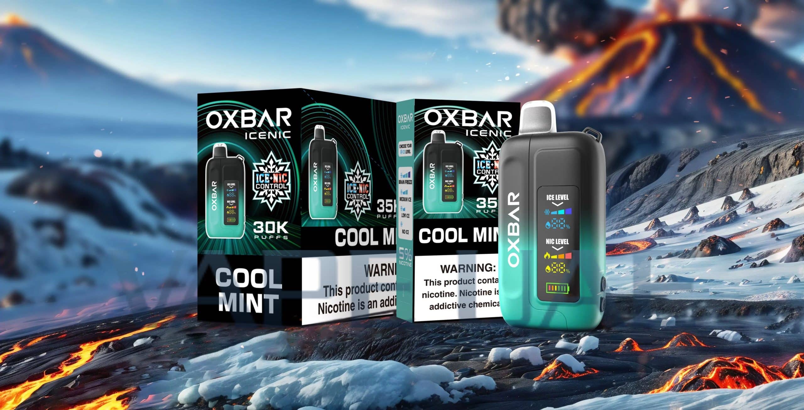 Oxbar Icenic 35000 Puffs in Dubai UAE