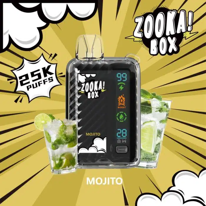 Zooka Box 25000 Puffs Disposable Vape In UAE