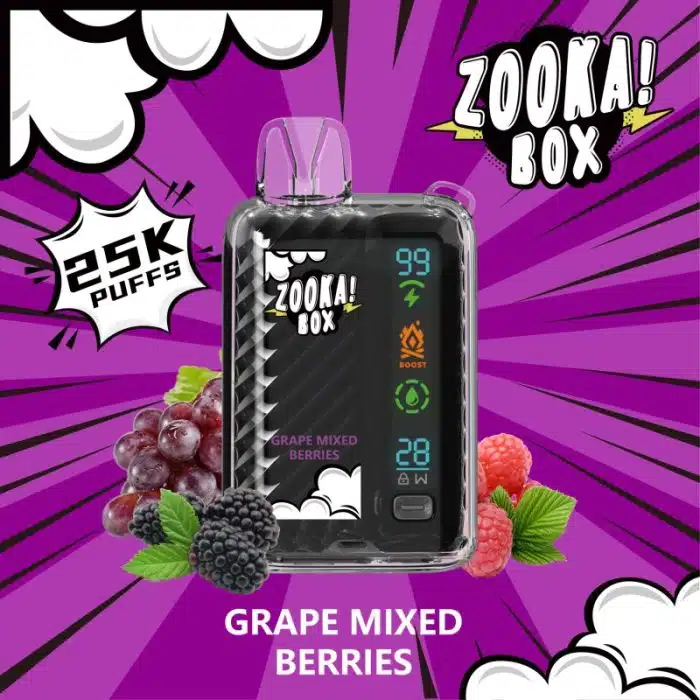 Zooka Box 25000 Puffs Disposable Vape In UAE