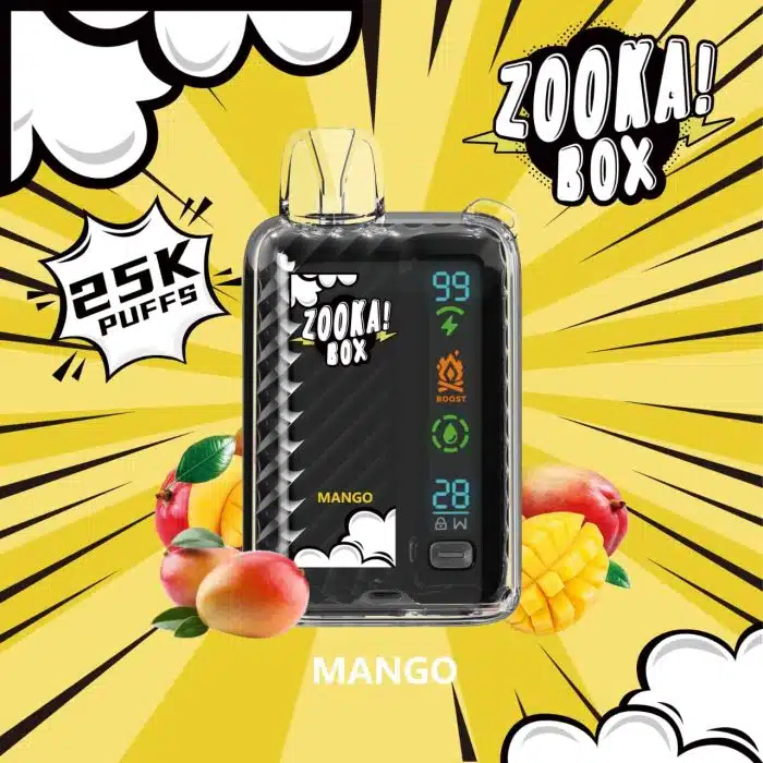 Zooka Box 25000 Puffs Disposable Vape In UAE