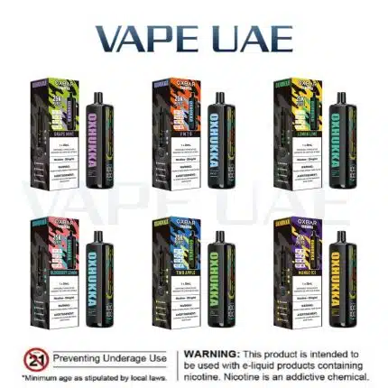 Oxbar Oxhukka 25000 puffs Disposable Vape in Dubai UAE