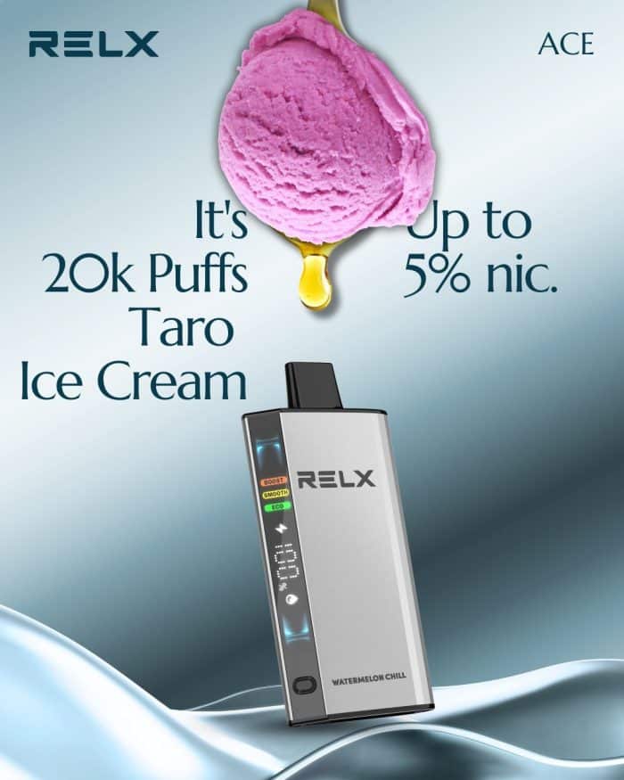 Relx Ace 20000 Puffs Disposable Vape In UAE