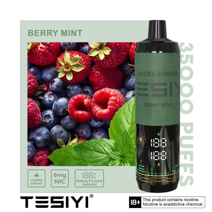 Tesyi Ultra Shisha 35000 Puffs Disposable Vape In UAE