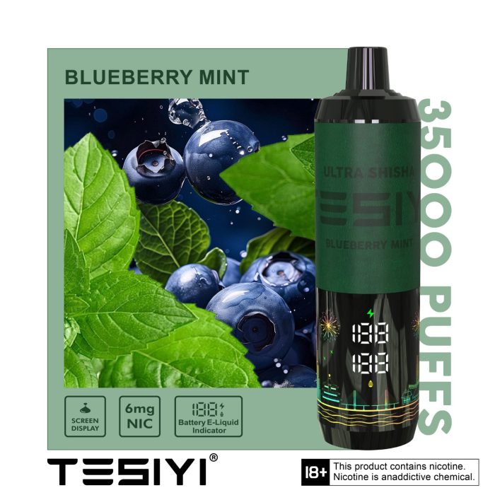 Tesyi Ultra Shisha 35000 Puffs Disposable Vape In UAE