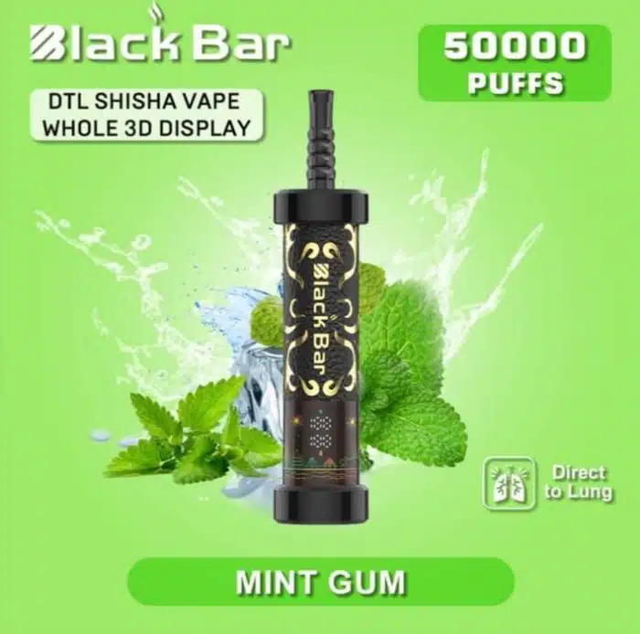 Black Bar 50000 Puffs Disposable Vape In UAE
