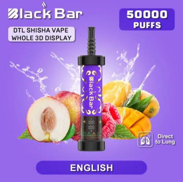 Black Bar 50000 Puffs Disposable Vape In UAE