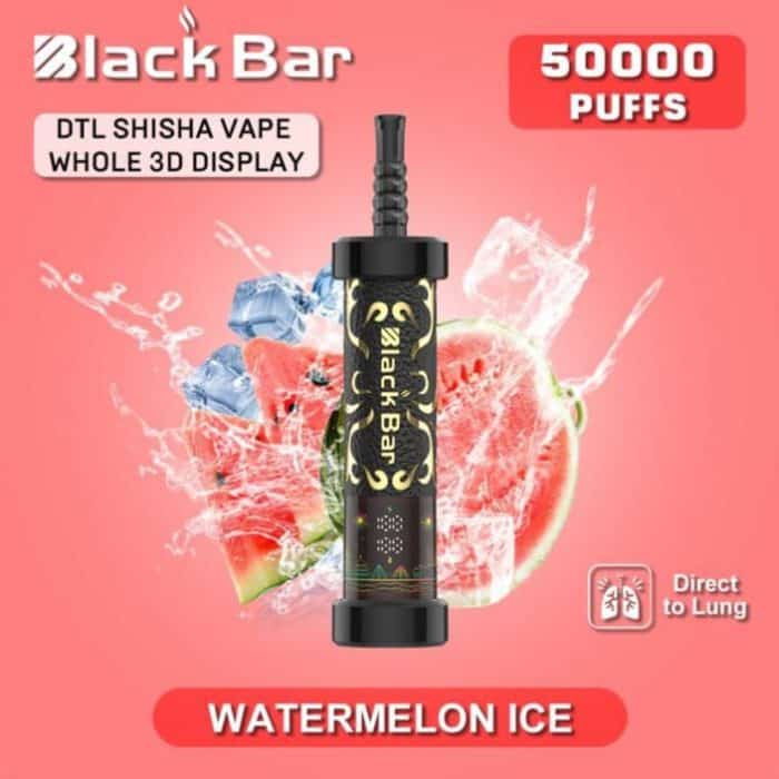 Black Bar 50000 Puffs Disposable Vape In UAE