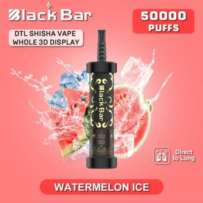 Black Bar 50000 Puffs Disposable Vape In UAE