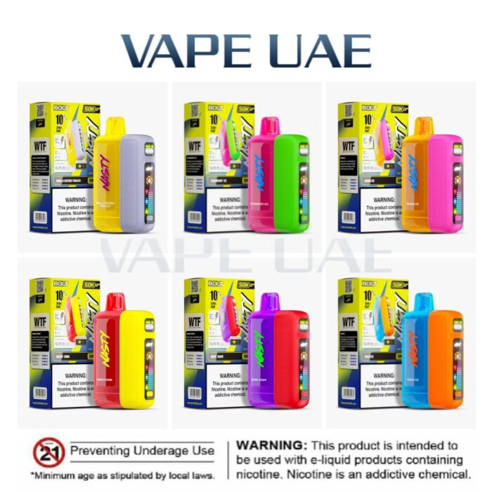 Nasty Bolt 50000 Puffs Disposable Vape