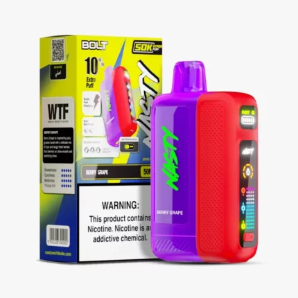 Nasty Bolt 50000 Puffs Disposable Vape
