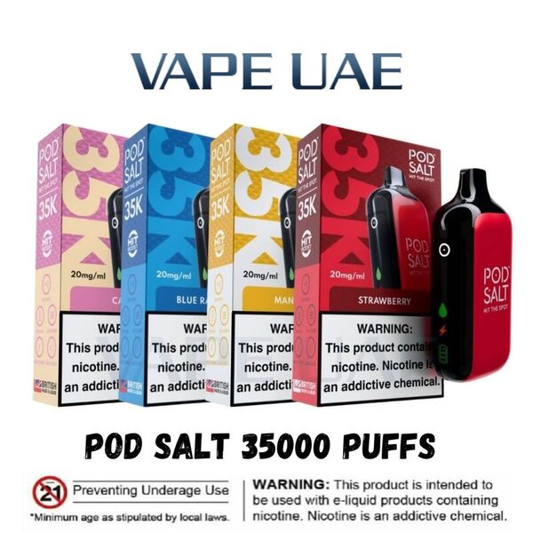 Pod Salt 35000 Puffs Pod Salt 35000 Puffs Disposable Vape in UAE