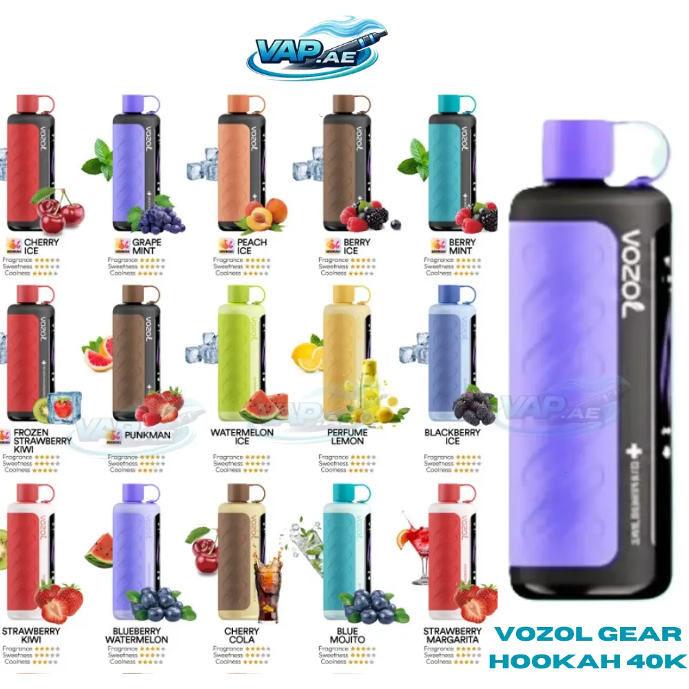 VOZOL Gear Hookah 40000