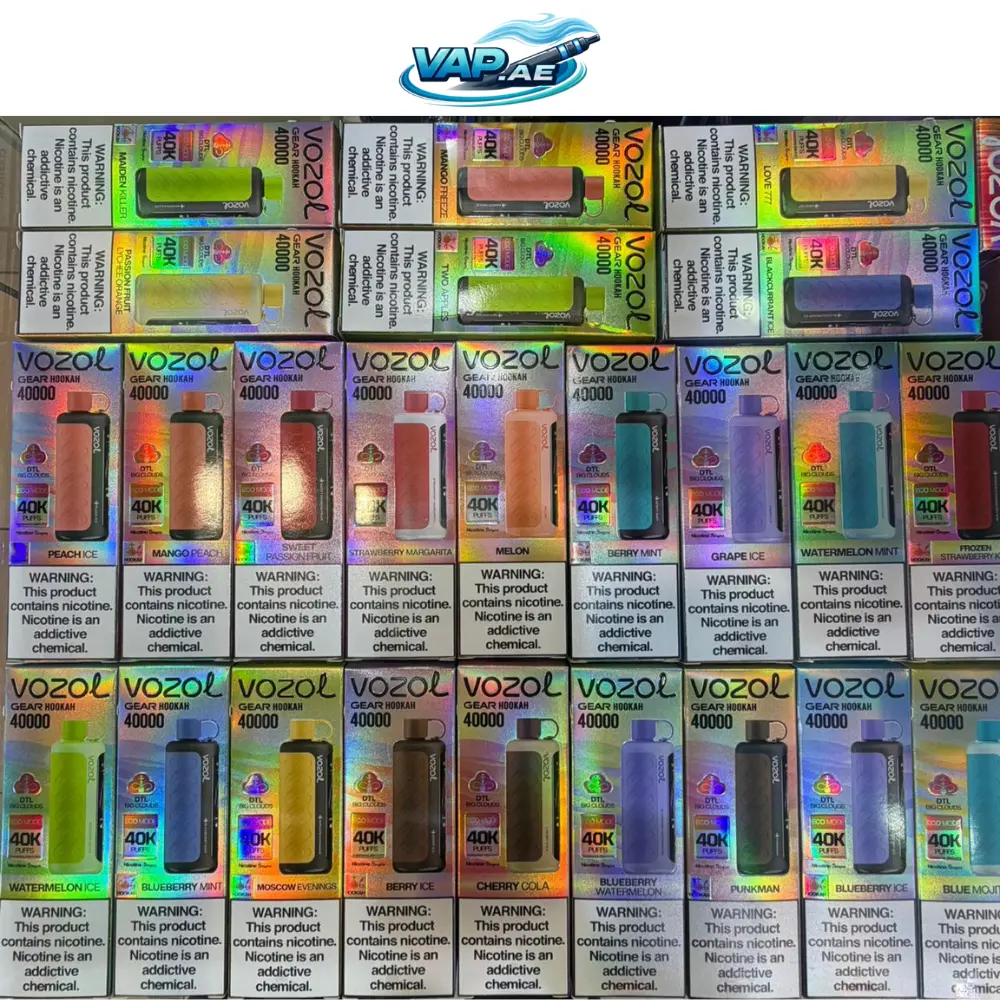 VOZOL Gear Hookah 40000 Puffs 5mg Disposable Vape