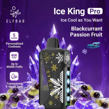 Elf Bar 40000 Puffs Ice King Pro 50mg Disposable Vape