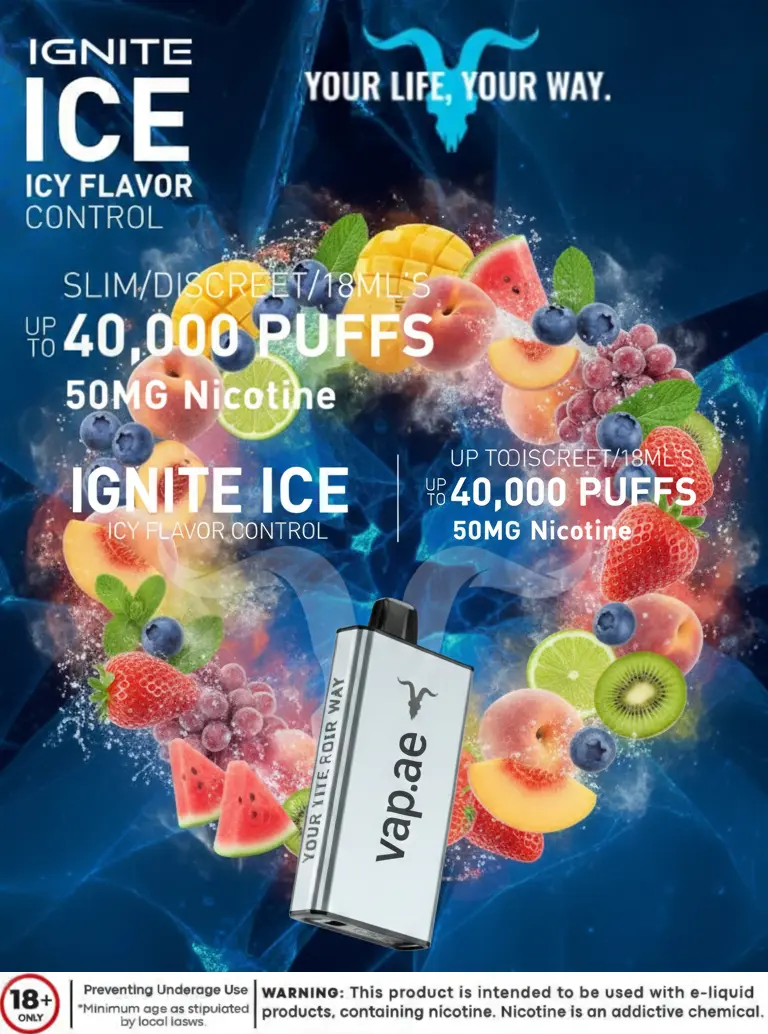 IGNITE 40000 Puffs Icy Flavor