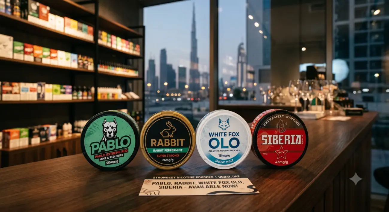 Strongest Nicotine Pouches Available in Dubai UAE