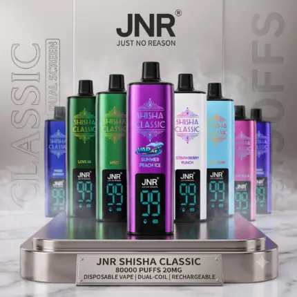 JNR Shisha Classic 80000 Puffs 20mg Disposable Vape