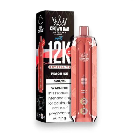 Al Fakher Crown Bar Crystal V2 12000 Puffs Disposable Vape in Dubai UAE