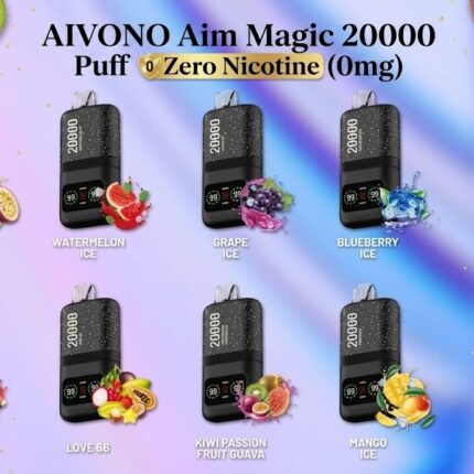 AIVONO Aim Magic 20000 Puff Zero Nicotine Disposable Vape in UAE