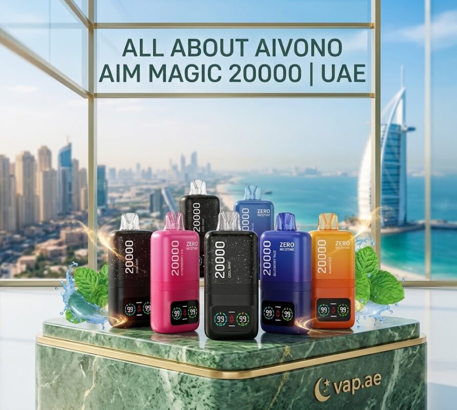 All about AIVONO Aim Magic 20000 Zero Nicotine Vape UAE | Vap.ae