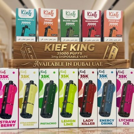 KIEF King 35000 Puffs 3mg Disposable Vape in Dubai UAE