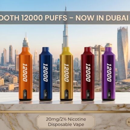 Smooth 12000 Puffs 20mg/2% Nicotine Disposable Vape in Dubai UAE