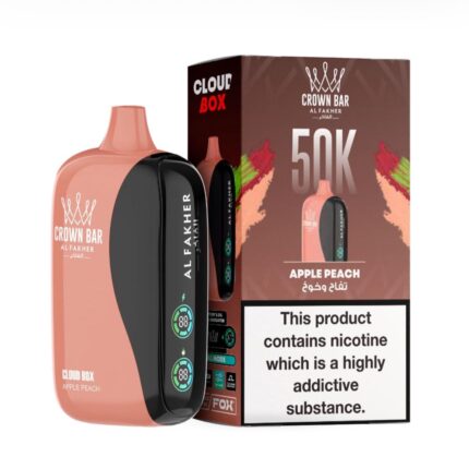 Crown Bar Al Fakher 50000 Puffs Cloud Box Disposable Vape | 6mg
