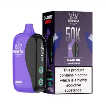 Crown Bar Al Fakher 50000 Puffs Cloud Box Disposable Vape | 6mg