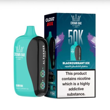 Crown Bar Al Fakher 50000 Puffs Cloud Box Disposable Vape | 6mg