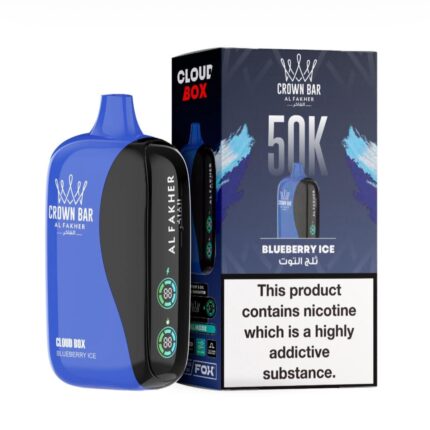 Crown Bar Al Fakher 50000 Puffs Cloud Box Disposable Vape | 6mg