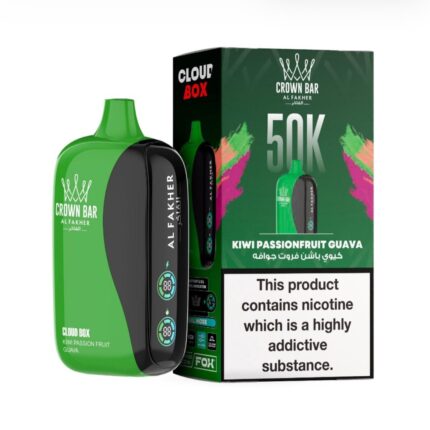 Crown Bar Al Fakher 50000 Puffs Cloud Box Disposable Vape | 6mg