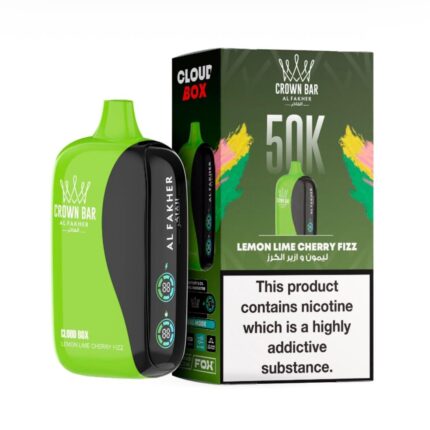 Crown Bar Al Fakher 50000 Puffs Cloud Box Disposable Vape | 6mg