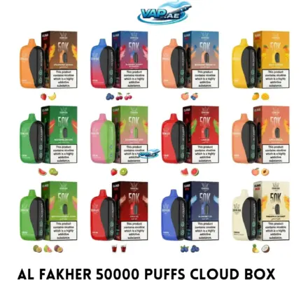 Crown Bar Al Fakher 50000 Puffs Cloud Box Disposable Vape | 6mg